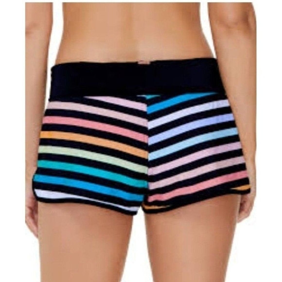 Raisins Juniors' Striped Aloha Surf Shorts Sez M- - Picture 2 of 7